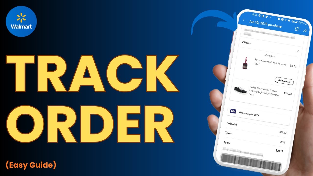 How to Track Walmart Order | Check Delivery Status