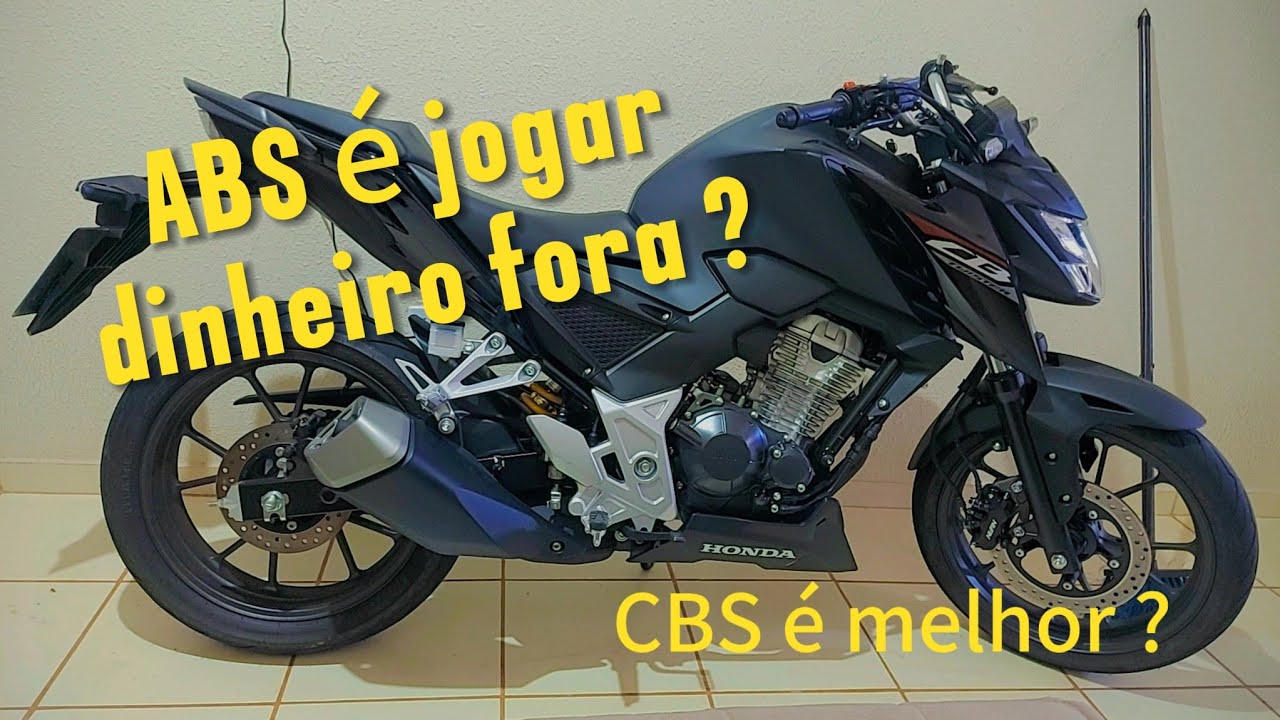 ABS OU CBS, qual o melhor ? Porque peguei a Twister 300f 2025 CBS ?