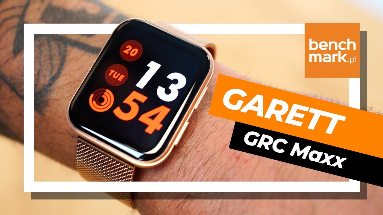Świetny smartwatch za 500 zł - Garett GRC Maxx