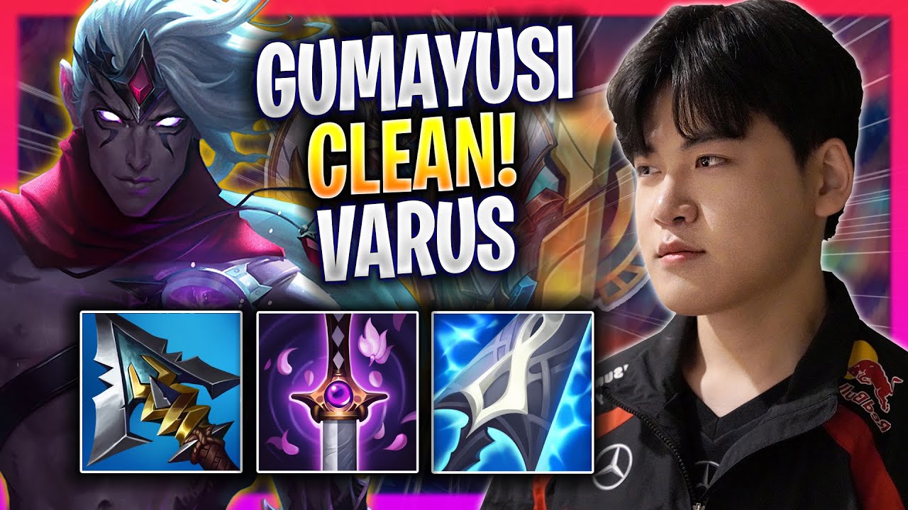 GUMAYUSI IS SUPER CLEAN WITH VARUS! - T1 Gumayusi Plays Varus ADC vs Senna! | Season 2024