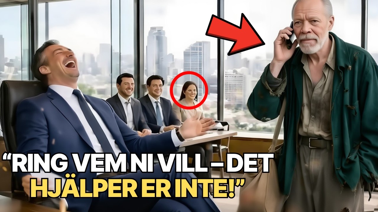 ”Ring vem du vill!” – han skrattade… tills jag hörde vem som svarade!