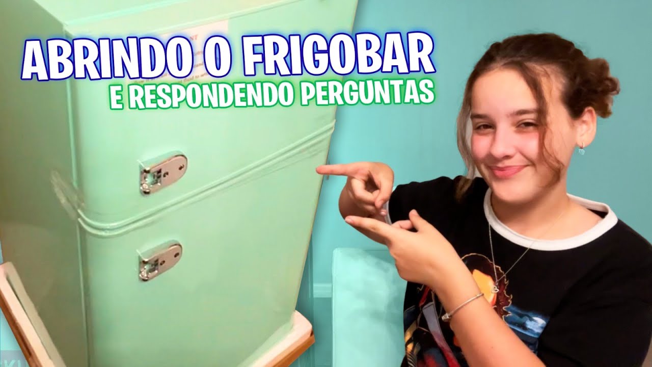 UNBOXING DO MEU PRIMEIRO FRIGOBAR