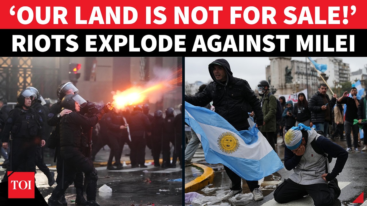 &lsquo;STOP SELLING OUR COUNTRY!&rsquo;: Anti-Milei Riots ERUPT As Argentina Opens Door To &lsquo;Foreign Buyers&rsquo;