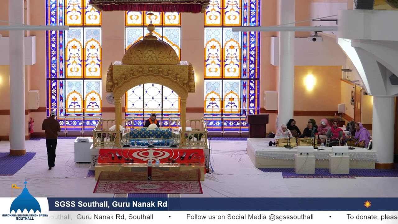 SGSS Southall, Guru Nanak Rd - Morning Livestream
