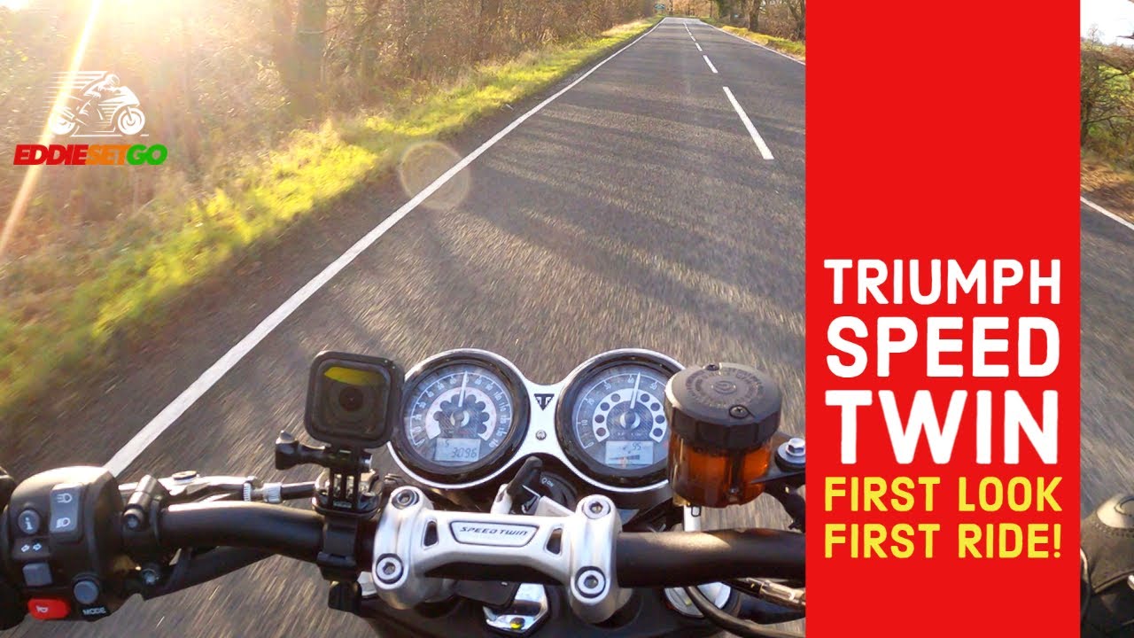 ОБЗОР Triumph Speed ​​Twin | Первая поездка на Triumph Speed ​​Twin