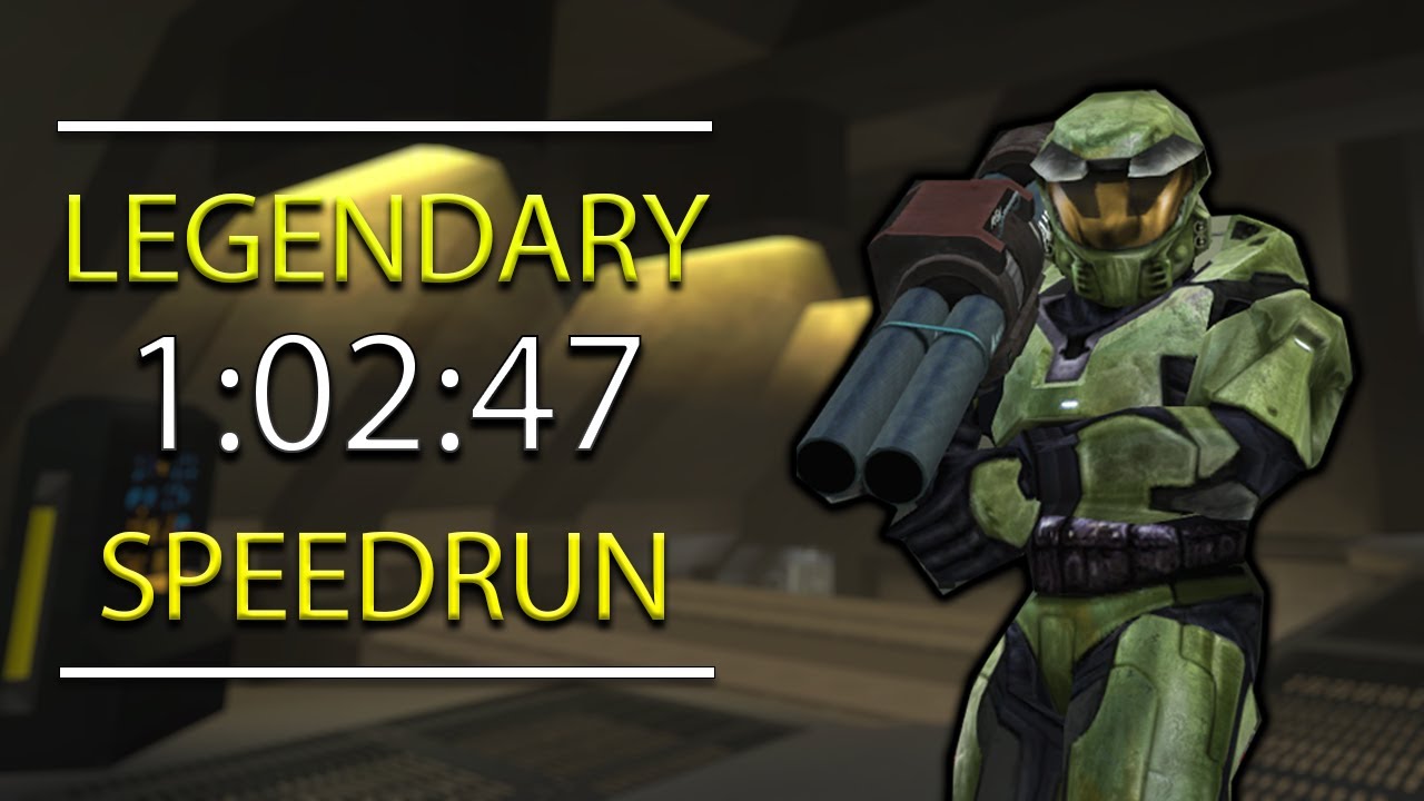 Halo: CE in 1:02:47 | Legendary Speedrun |