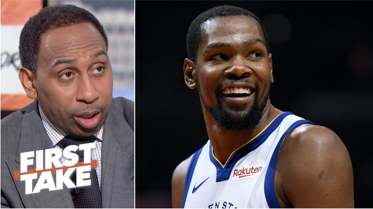 Kevin Durant has proven that he is the Warriors' most important player - Stephen A. | First Take