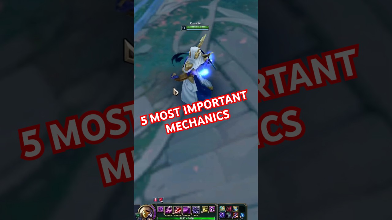 5 KASSADIN MECHANICS YOU MUST KNOW #kassadin #league of legends