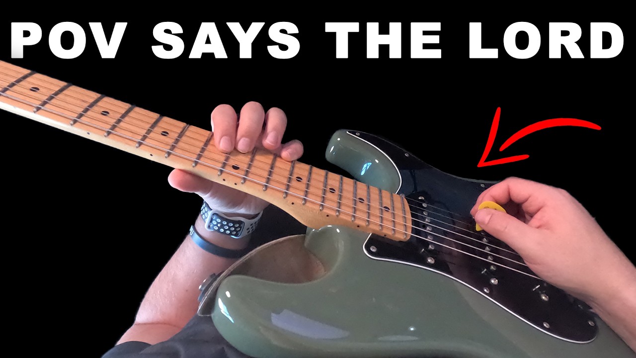 Says The Lord // The Belonging Co. (POV Guitar Cover)