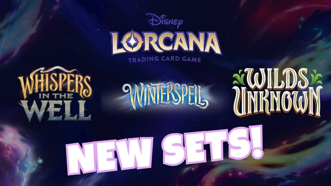 Будущее Disney Lorcana — краткий обзор Lorecast — раскрытые карты, «Шепот в колодце», «Винтерспел...