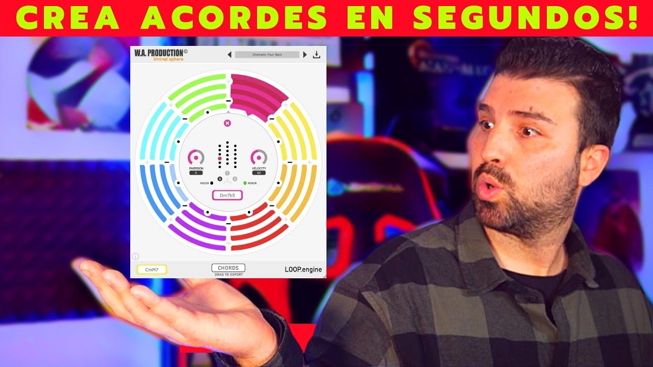 😱 CREA RUEDAS DE ACORDES FACILMENTE con este PLUGIN  - CHORDS! 🔥