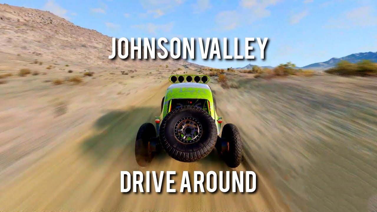 BeamNG Drive Johnson Valley drive around part 1