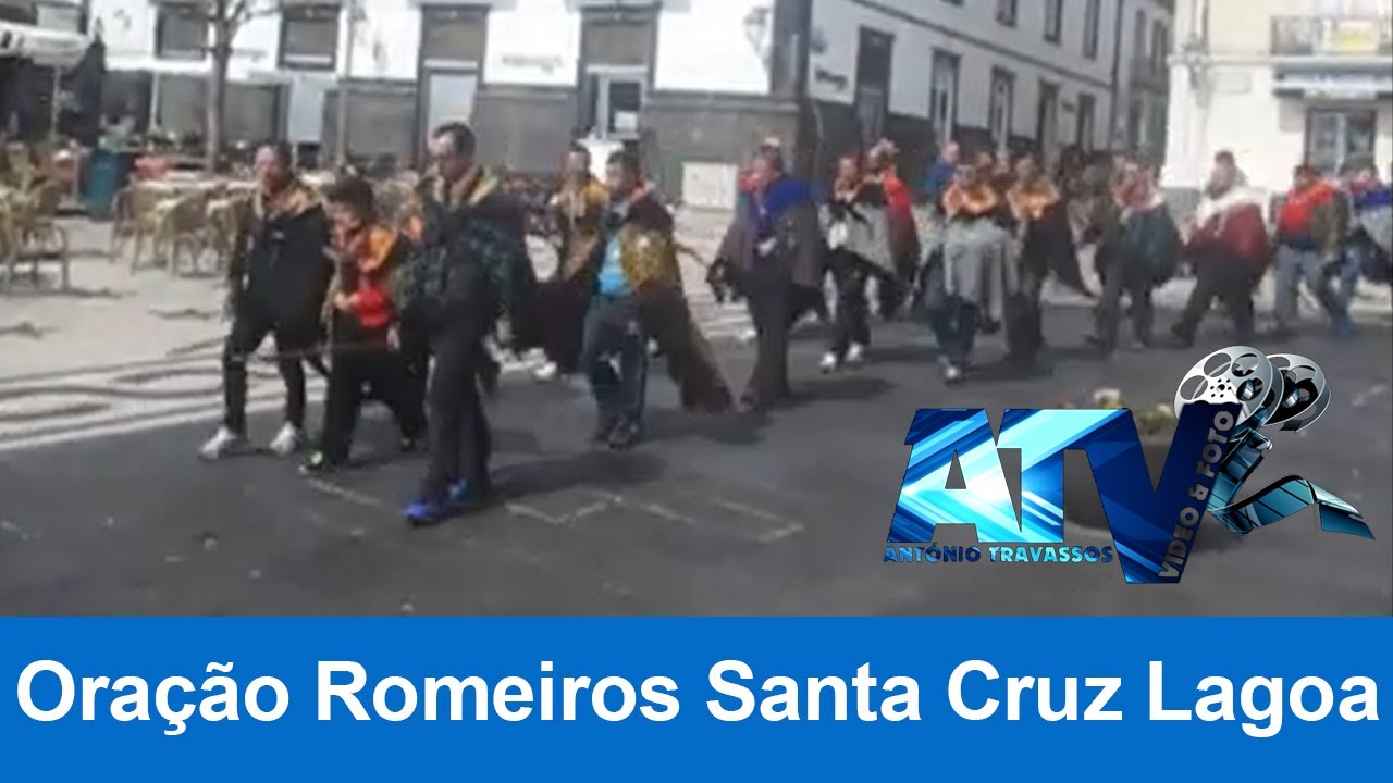 Romeiros de Santa Cruz Lagoa Oração na Matriz de Ponta Delgada São Sebastião