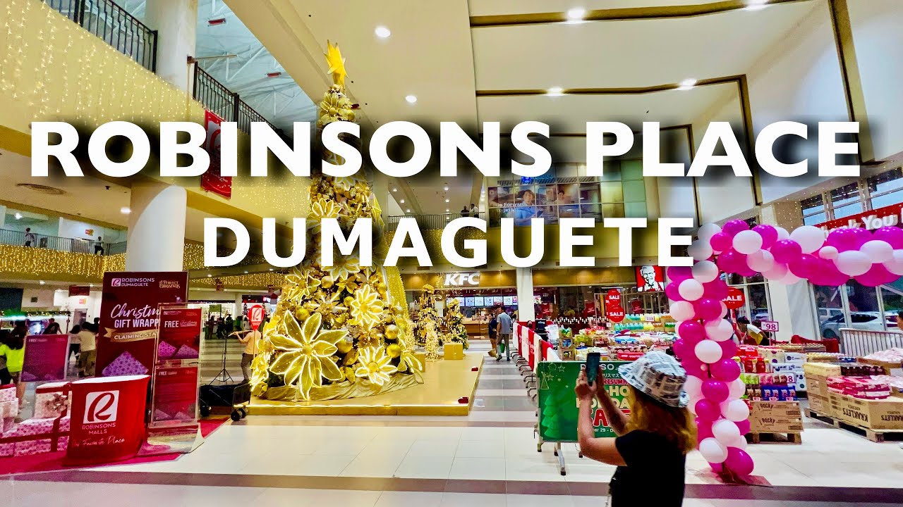 Dumaguete City | Robinsons Place Christmas 2024 Mall Walking Tour