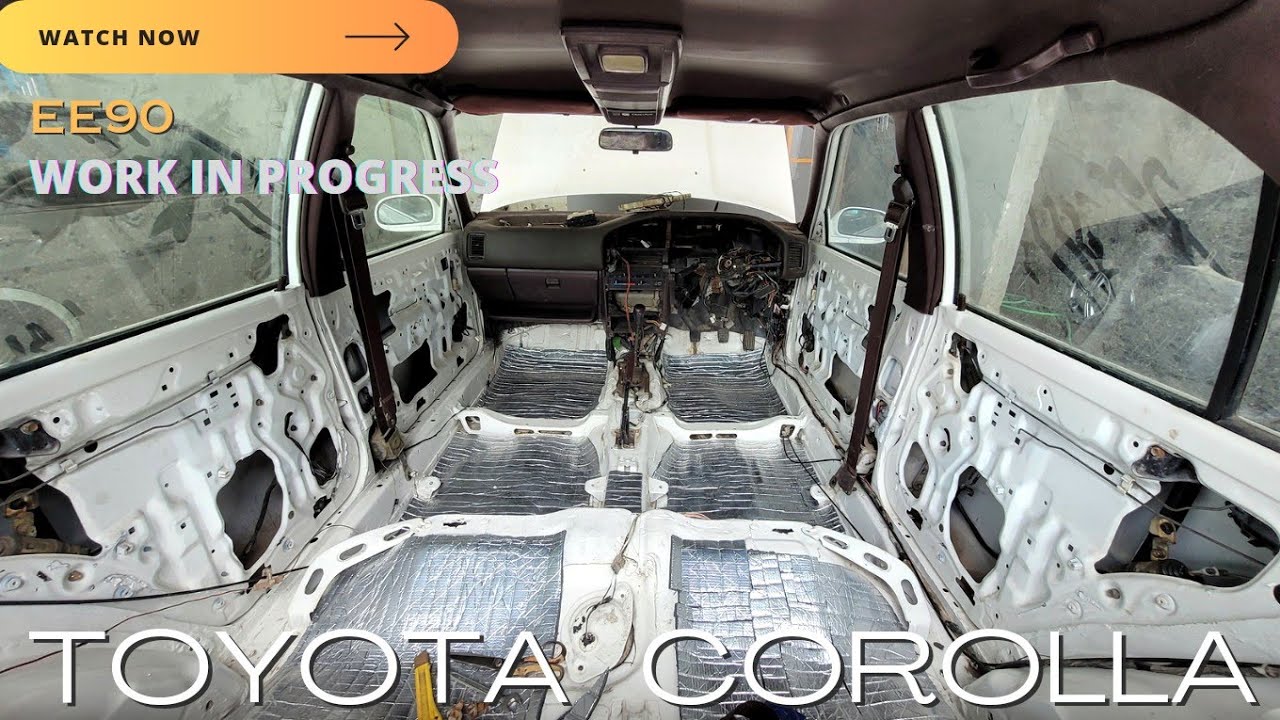 Flooring Work - Heat/Sound Damping & Carpet for 88 Corolla