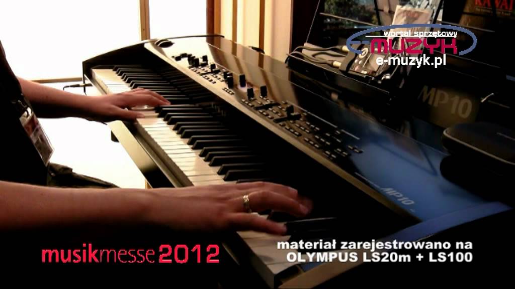 Kawai MP10 Stagepiano Piano - demo nagrane na Musikmesse 2012, test na E-MUZYK.pl