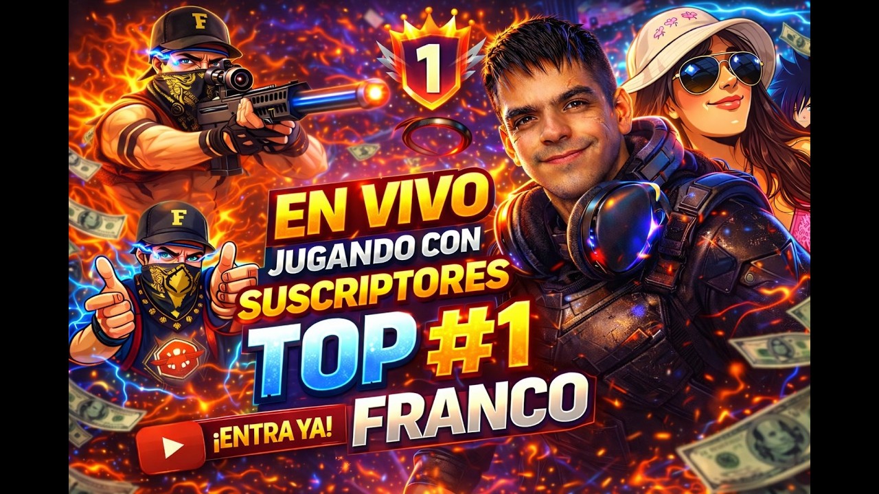 EL MEJOR SOPORTE DE LATAM, JUGANDO CON SUBS!! #freefire #freefirelive