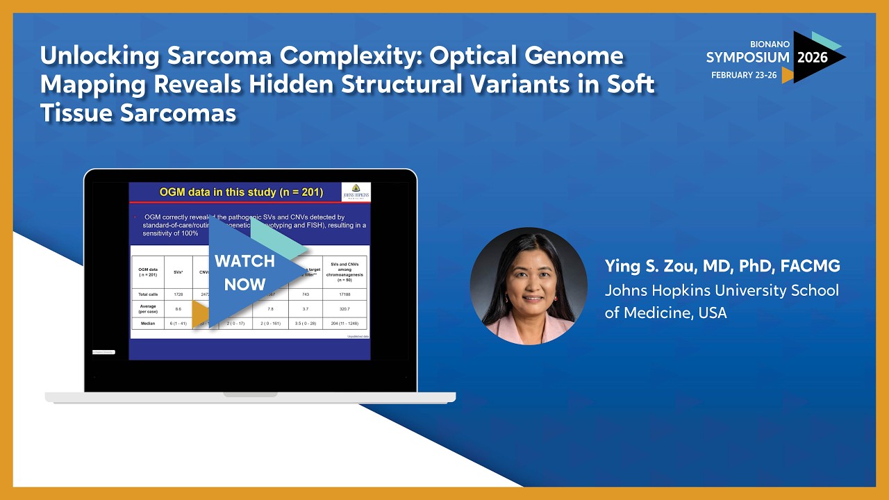 Ying S. Zou, MD, PhD, FACMG  |  Bionano Symposium 2026