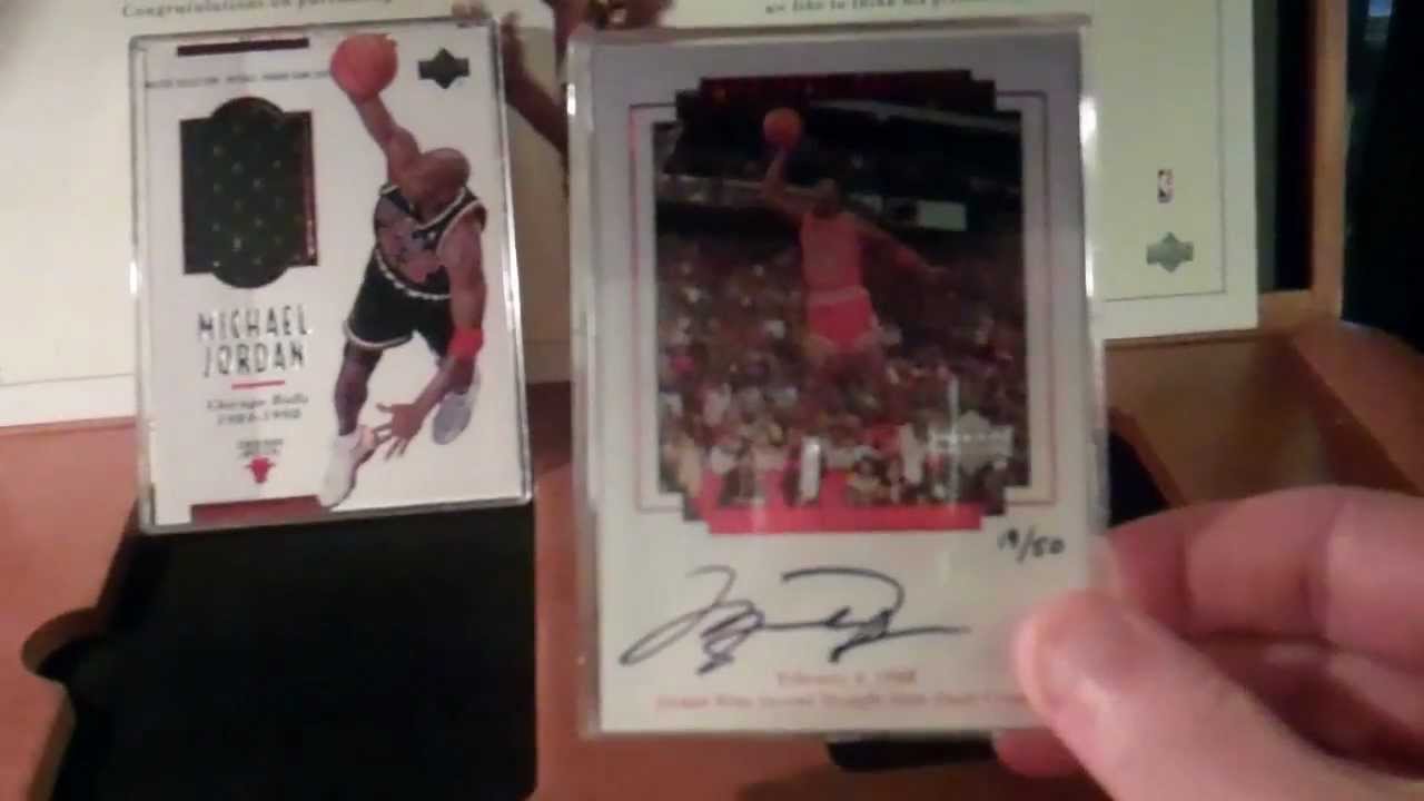 Michael Jordan Collection: autos, cards, and collectibles