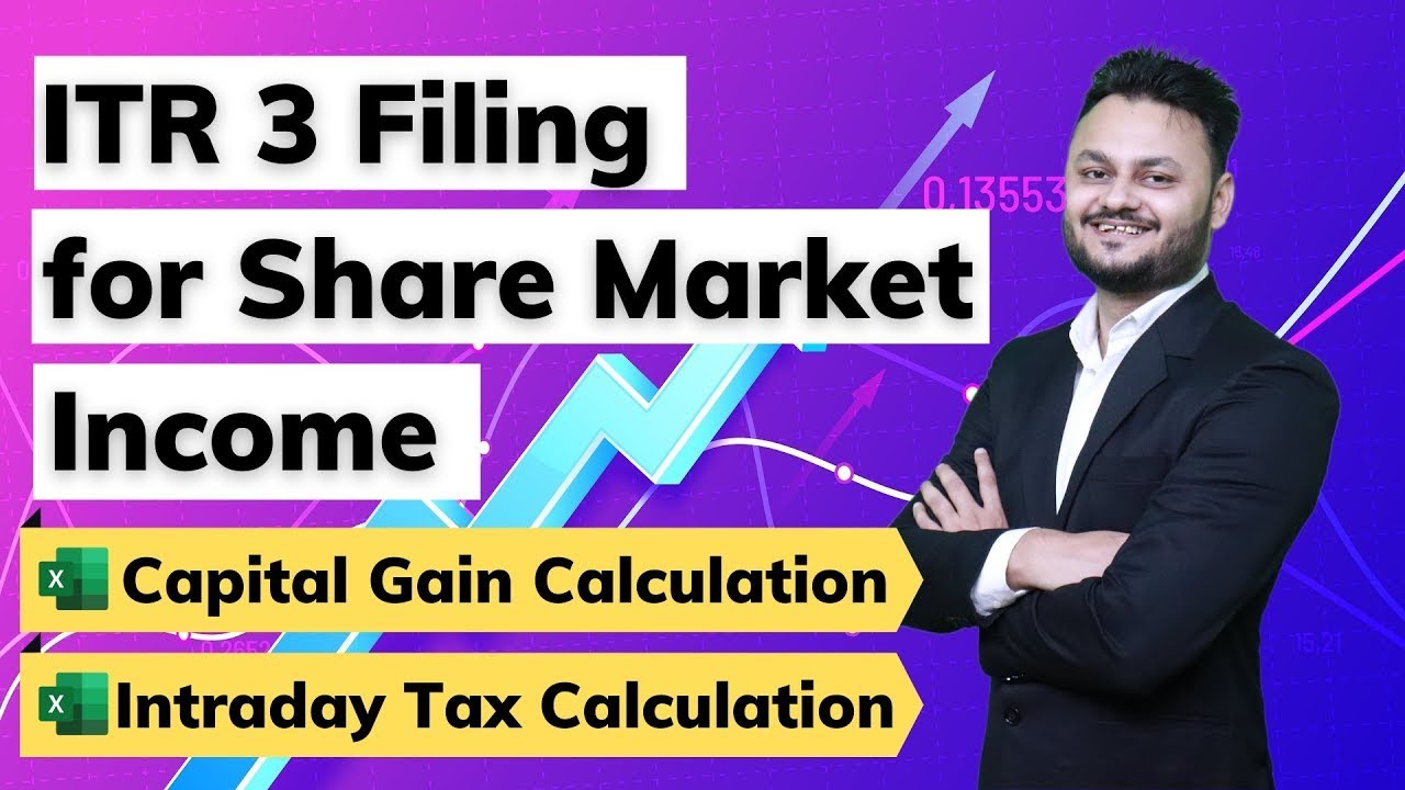 ITR 3 Filing for Share Market Income | ITR for share Trading Income