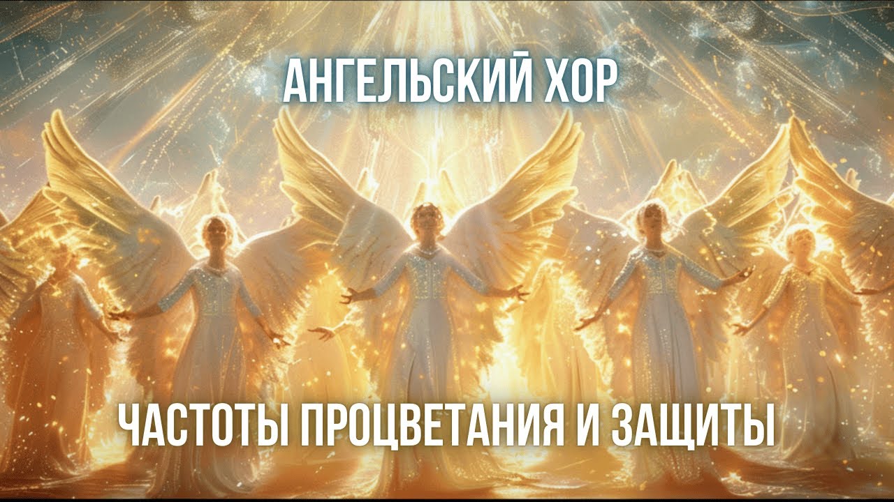 Ангельский хор  Исцеляющие частоты процветания и защиты