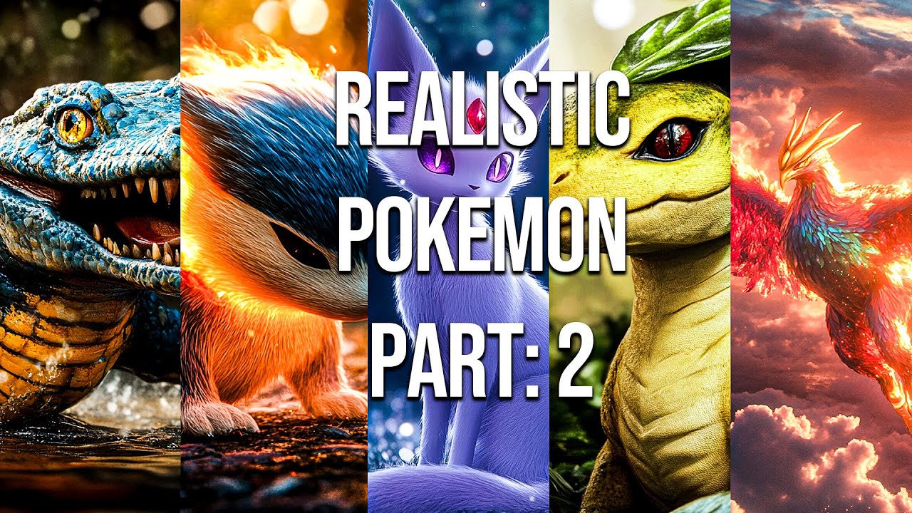 I Created REALISTIC Pok&eacute;mon Generation 2 with AI and Here's What Happened