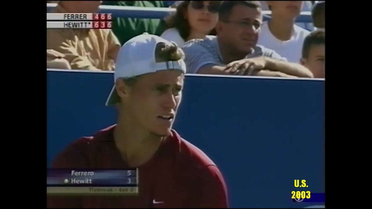 Juan Carlos Ferrero v Lleyton Hewitt US Open 2003