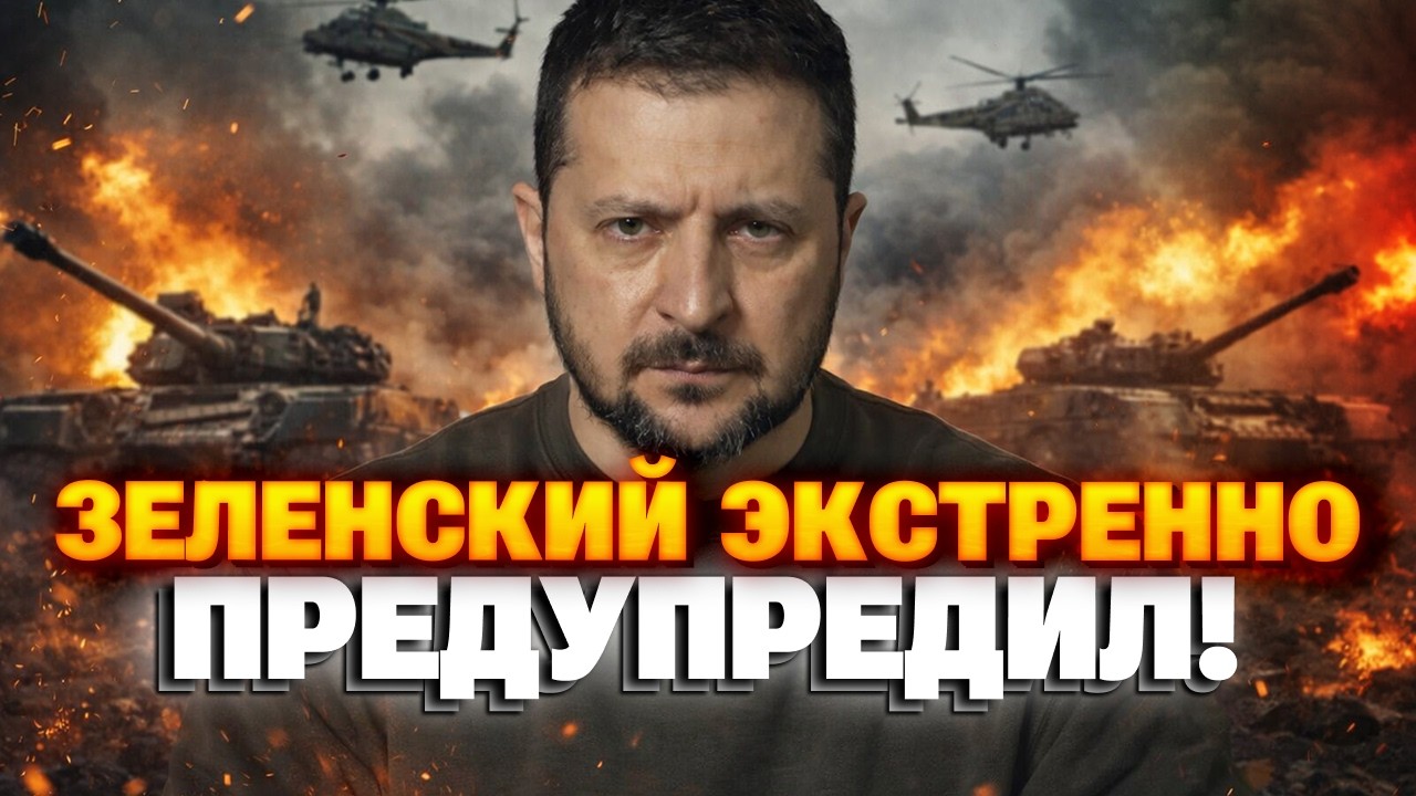 Прямо с фронта! Зеленский СРОЧНО обратился к украинцам — предупредил о ЖЕСТКОМ ПРИКАЗЕ Путина!