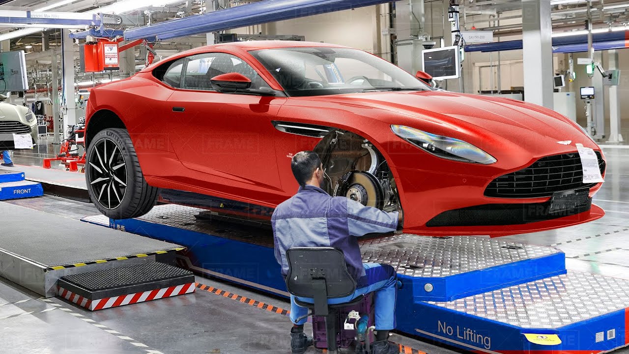 Inside Billion $ Aston Martin Factory Producing The Powerful DB11 by Hand
