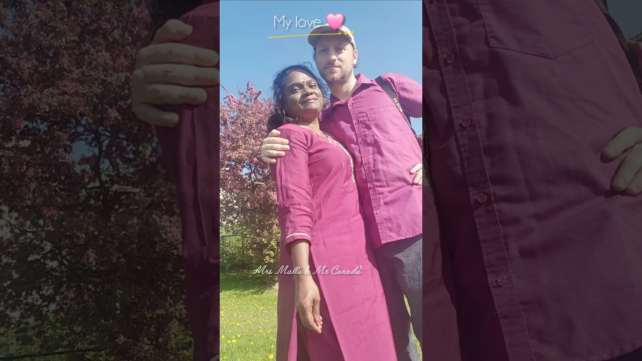 My Love 🫰 #couples #couplevlog #canada #romanticsong