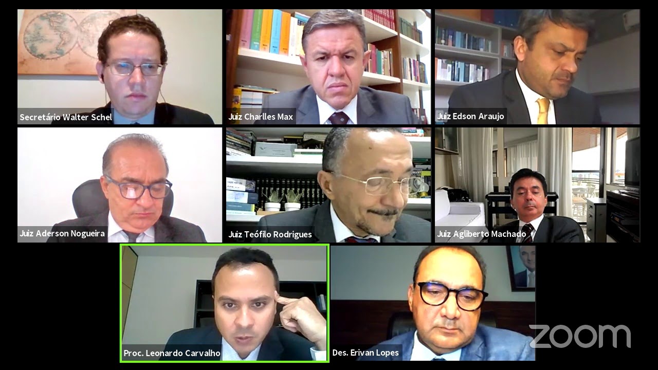 Sessão Judiciária Ordinária por Videoconferência - TRE-PI 11.05.2021
