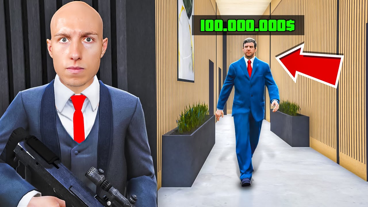 der 100.000.000$ AUFTRAG! GTA 5 HITMAN!