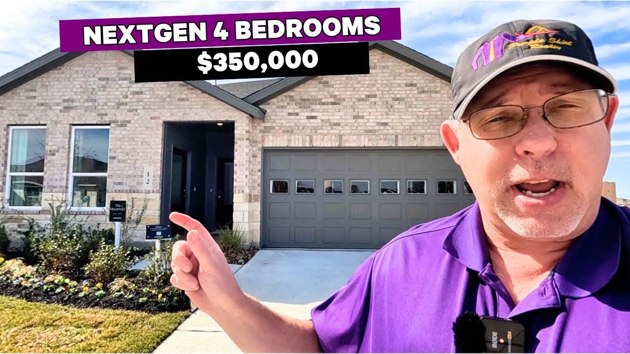 NextGen Home Tour in Rosharon TX | 4 Bed, 3 Bath for $350K in Canterra Creek! McCartney Plan