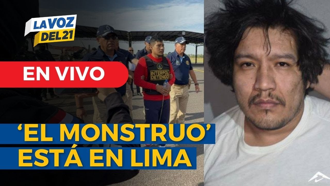 🔴EN VIVO 'EL MONSTRUO' ya esta en Lima: Gral. Oscar Arriola brinda detalles