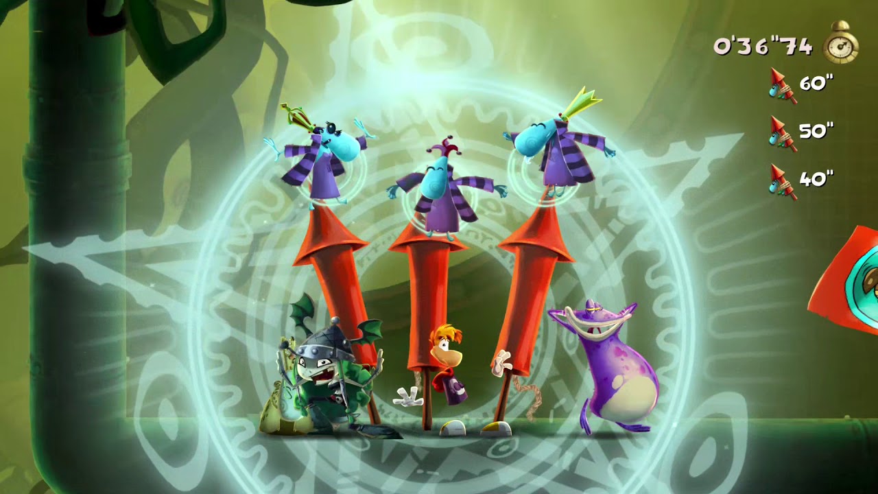 Rayman Legends (4 Players) #52 20.000 Lums Under The Sea: Invaded Levels