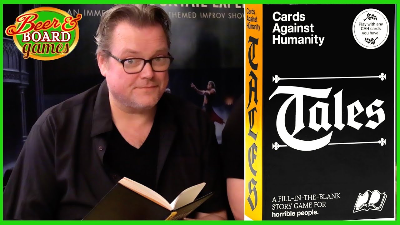 Cards Against Humanity TALES is AMAZING | Beer and Board Games
