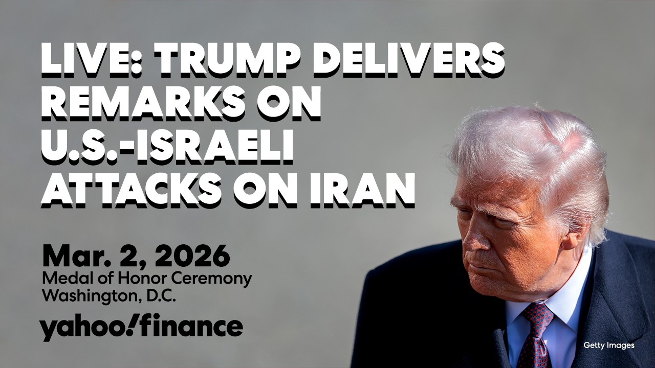 Trump delivers remarks on U.S.-Israeli attacks on Iran at Medal of Honor Ceremony