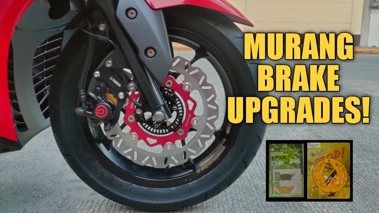 BRAKE UPGRADES | YAMAHA BIG DISC | ELIG BRAKE PADS | CHICKEN STOP BRAKE SHOE | AEROX V2