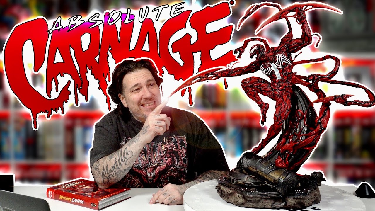 Absolute CARNAGE Statue Unboxing & Review | XM Studios | Spider-Man | Venom