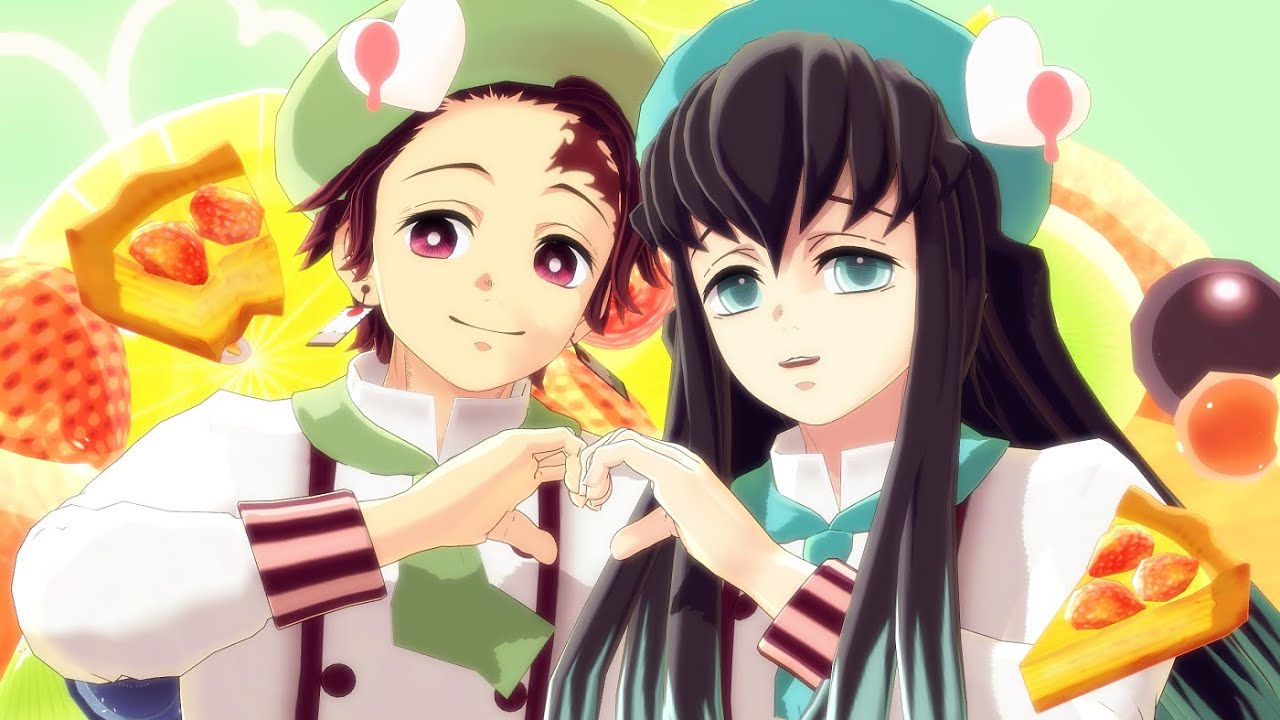 【#鬼滅のMMD】愛包ダンスホール【竈門炭治郎･時透無一郎】