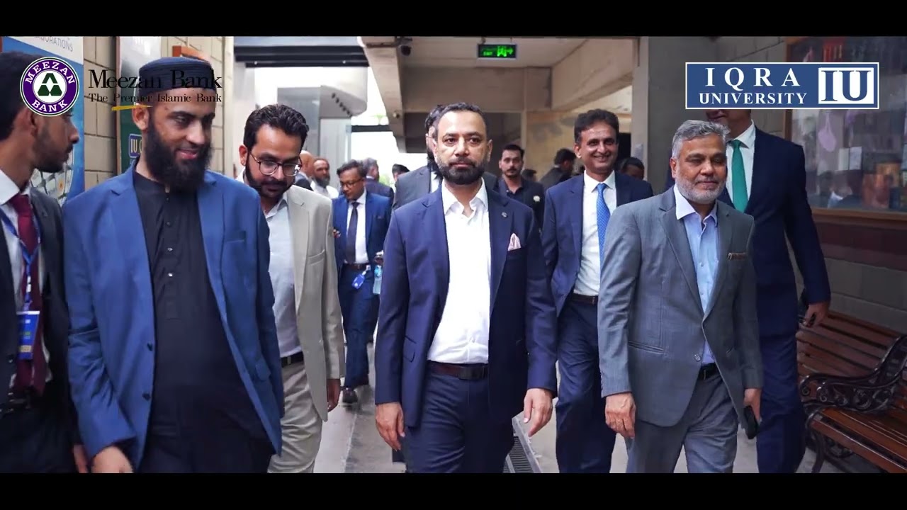 Meezan Bank & Iqra University Launch Islamic FinTech Centre | Event Highlights