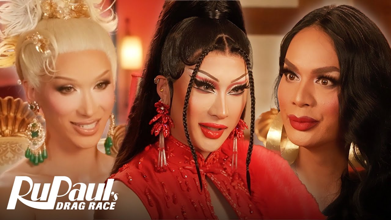 RuPaul’s Drag Race Celebrates Asian Honorees 🥳 | LGBTQ Herstory Month | RuPaul’s Drag Race 👠✨