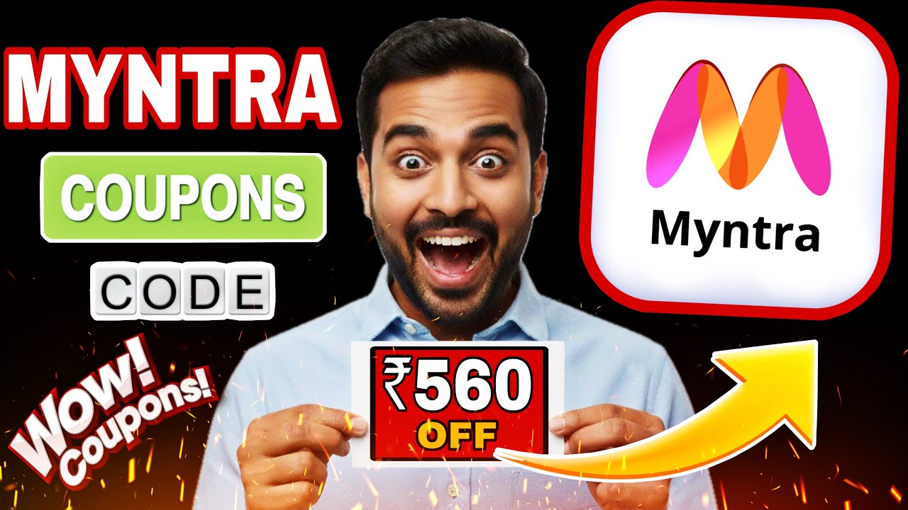 🔥 Myntra Coupon Code Today 👗💥 | Biggest Fashion Discount & Latest Offers 2026 😍
