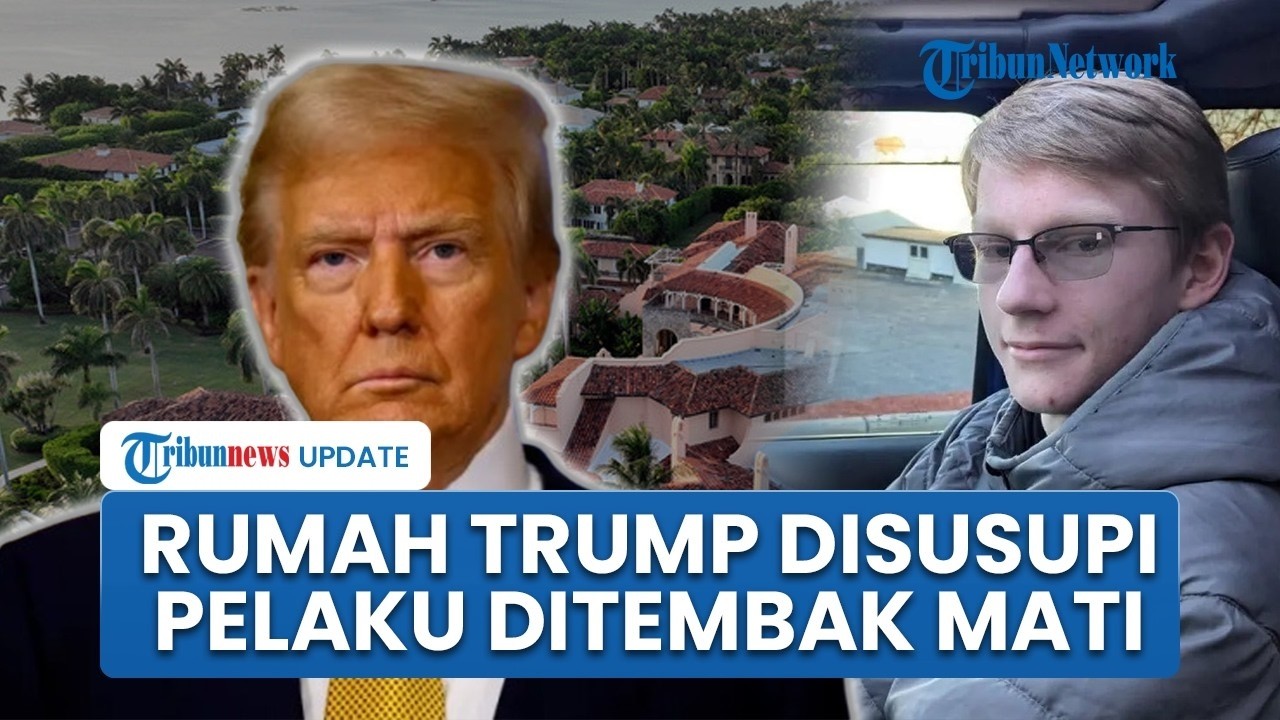 🔴 Penyusup Rumah Trump di Florida Bawa Senapan dan Jeriken Bensin, Ditembak Mati Paspampres AS