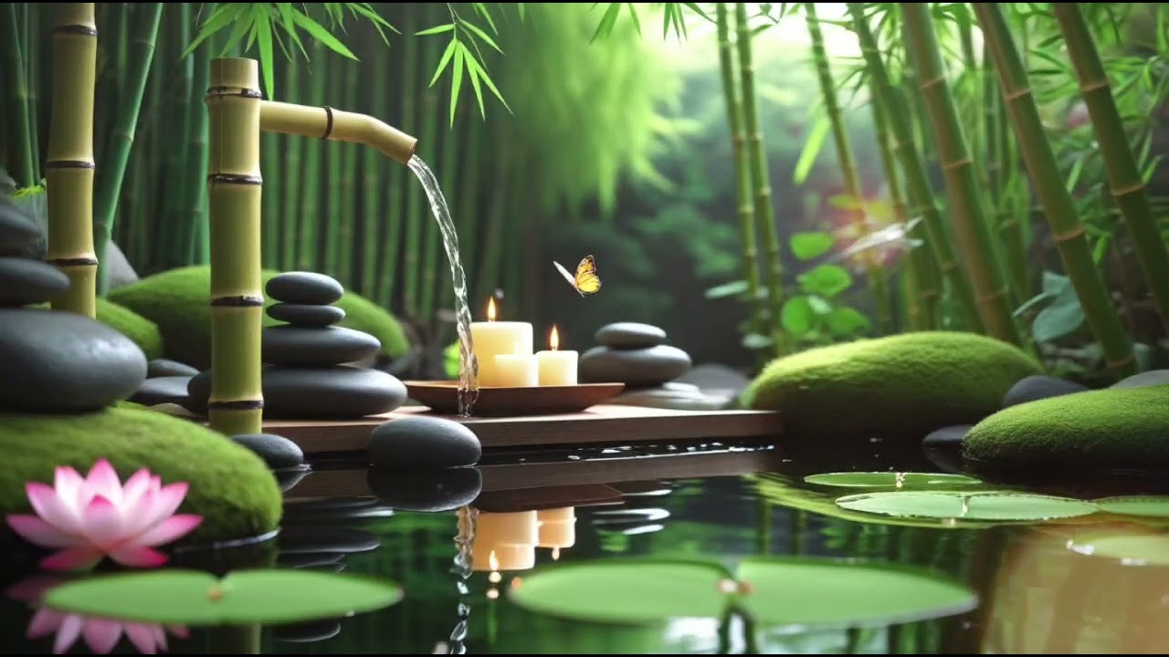 Beautiful Relaxing Piano 🌿 Calm Thoughts, Ease Stress, Stop Overthinking & Deep Gentle Sleep