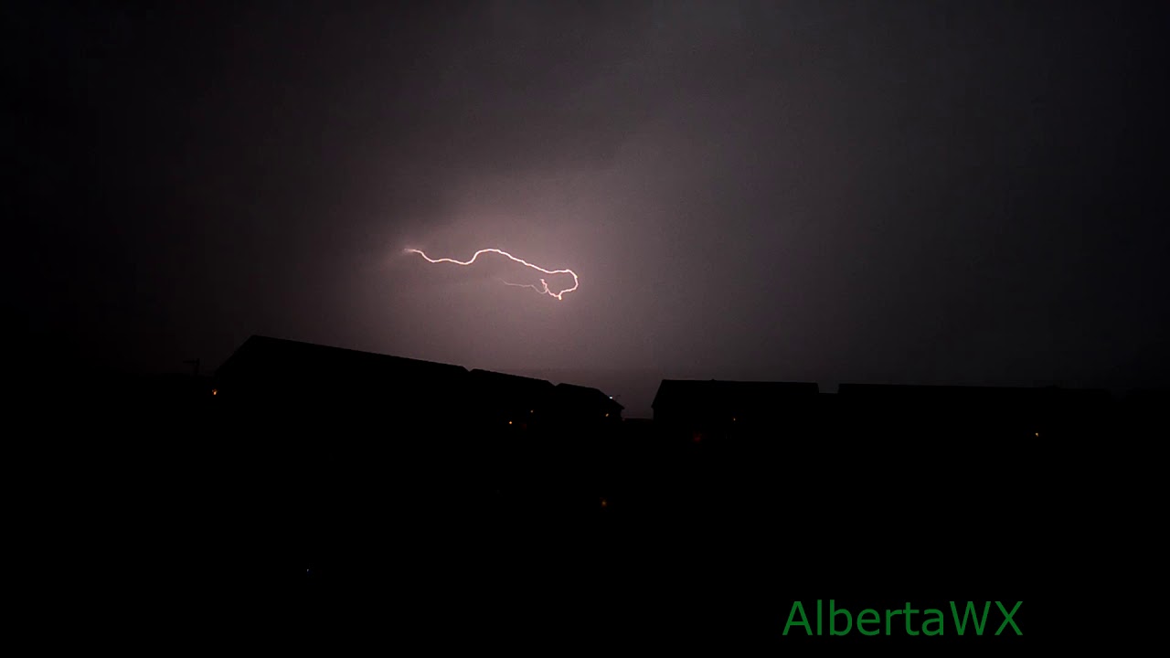 Thunderstorm Edmonton, AB July 10, 2018