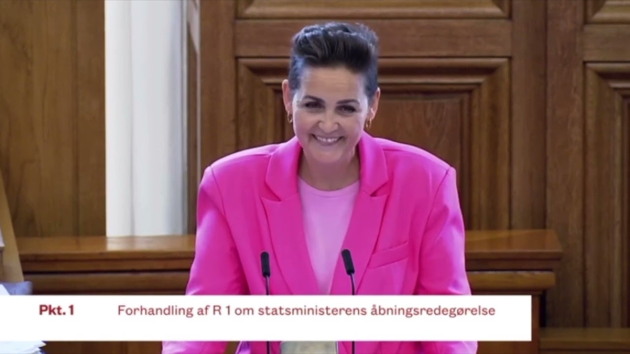 Pia Olsen Dyhrs tale ved Folketingets åbningsdebat
