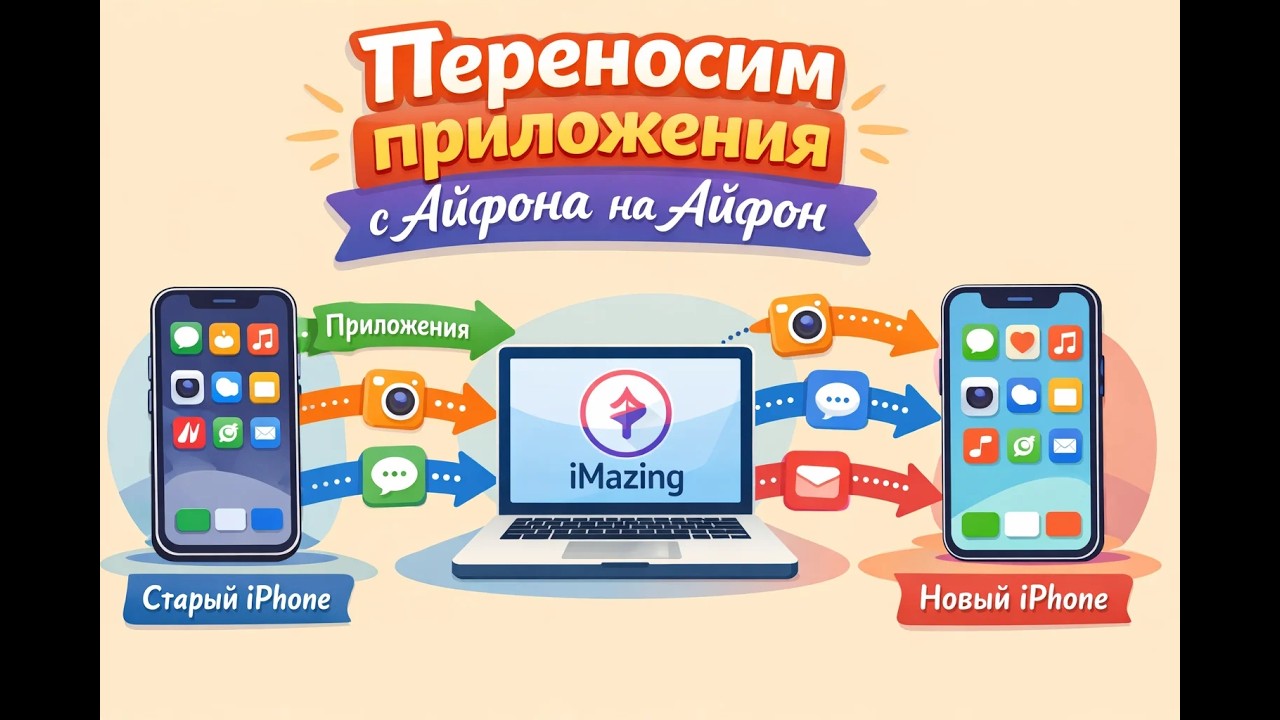 Перенос приложений с Айфона на Айфон (которых нет в AppStore)