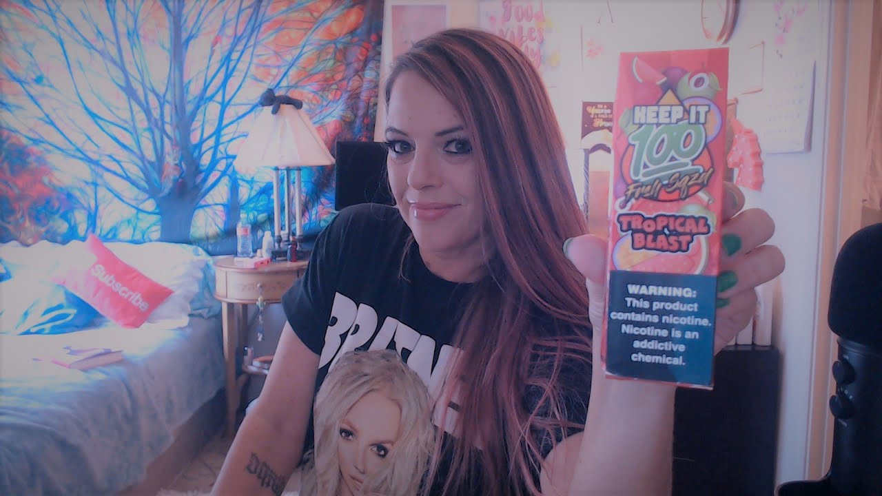 Keep It 100 Tropical Blast E Juice Review! #KeepIt100 #ejuice