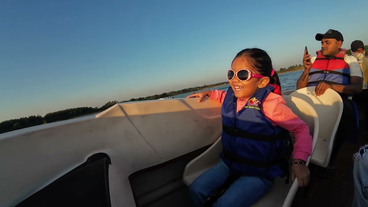 Belur Dam Speed Boat Ride 🚤 | Fun Boating Adventure for Kids | Vidmahi Tales